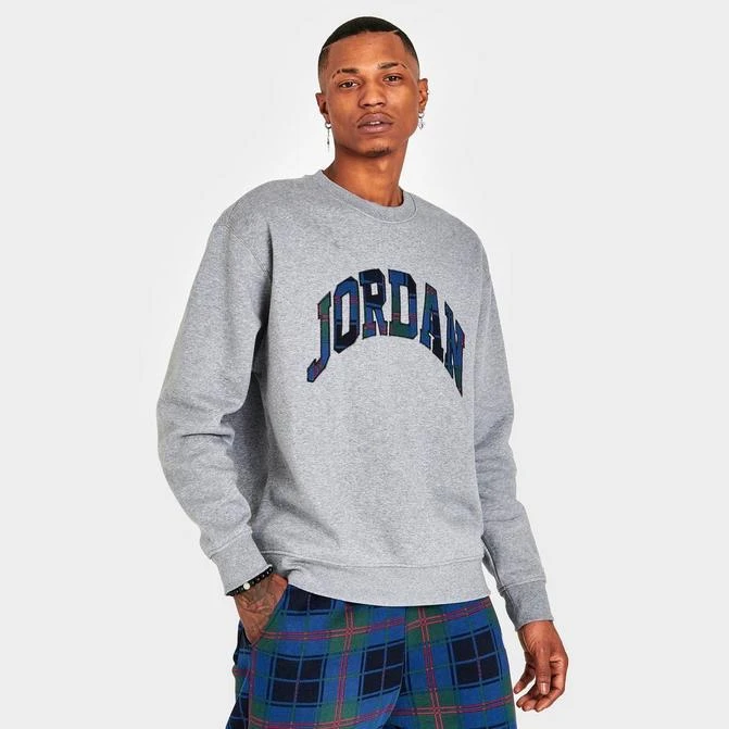 商品Jordan|Men's Jordan Essential Holiday Fleece Crewneck Sweatshirt,价格¥224,第1张图片