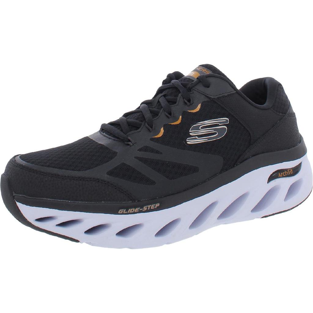 Skechers Mens Arch Fit Glide- Step Leather Lifestyle Athletic and Training Shoes商品第2张图片规格展示