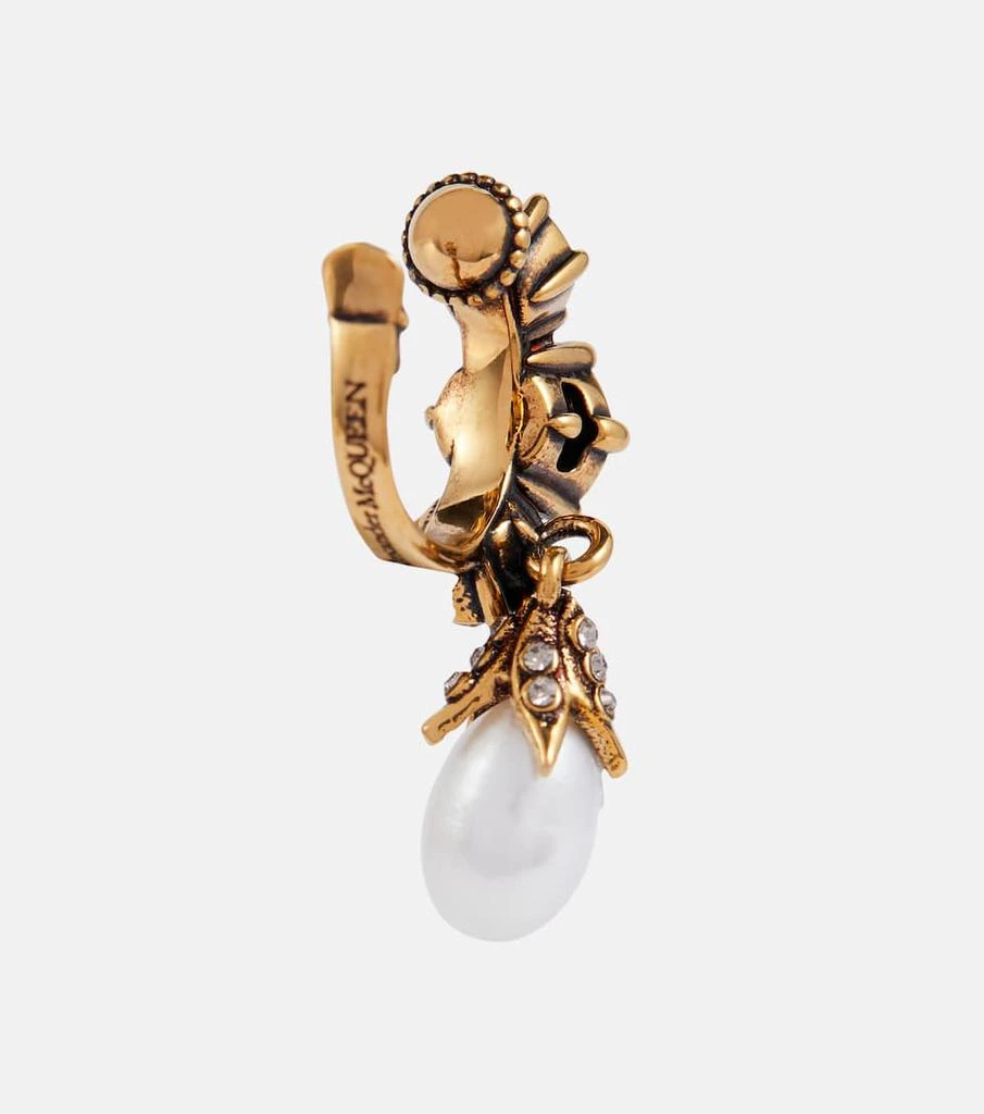 商品Alexander McQueen|缀饰珍珠吊坠单只耳骨夹,价格¥3139,第5张图片详细描述