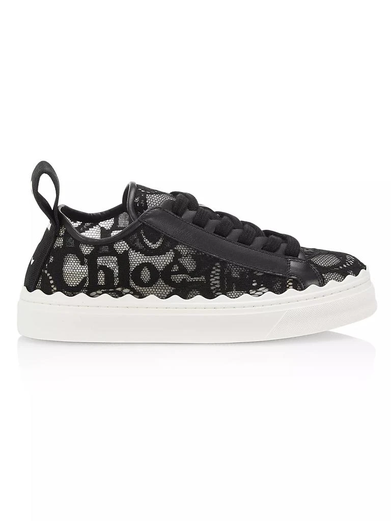 商品Chloé|Lauren Lace Low-Top Sneakers,价格¥4647,第1张图片