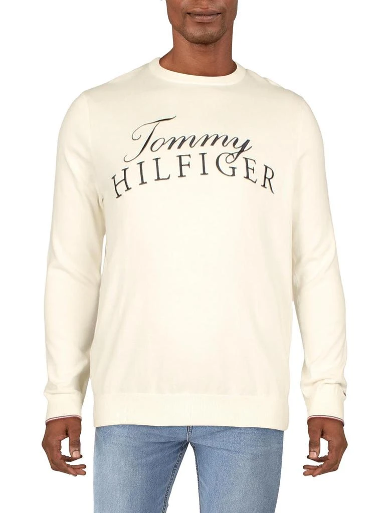 商品Tommy Hilfiger|Mens Cotton Crewneck Sweatshirt,价格¥201,第2张图片详细描述