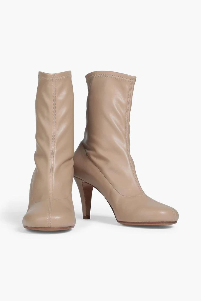 商品MAISON MARGIELA|Faux stretch-leather ankle boots,价格¥1676,第2张图片详细描述