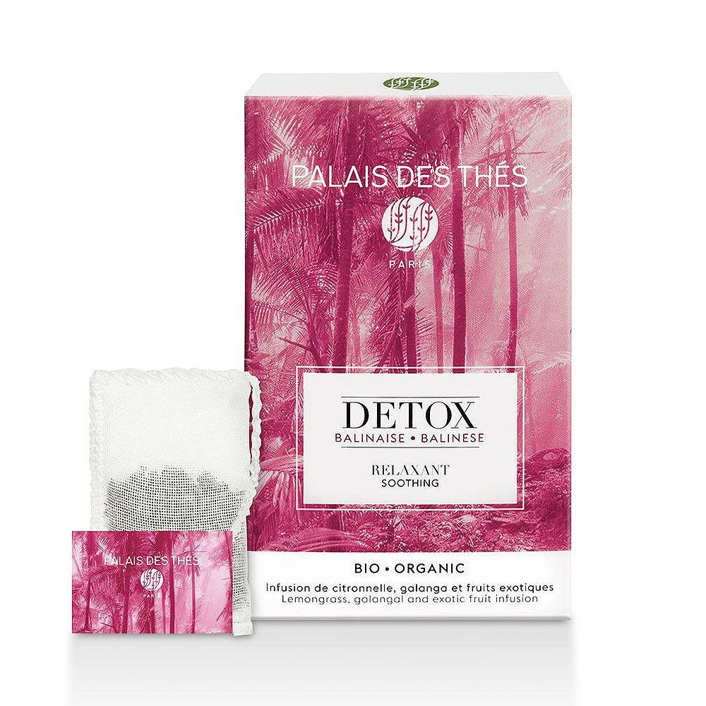 商品Palais des Thés|Organic Balinese Detox Tea Bags,价格¥135,第1张图片详细描述