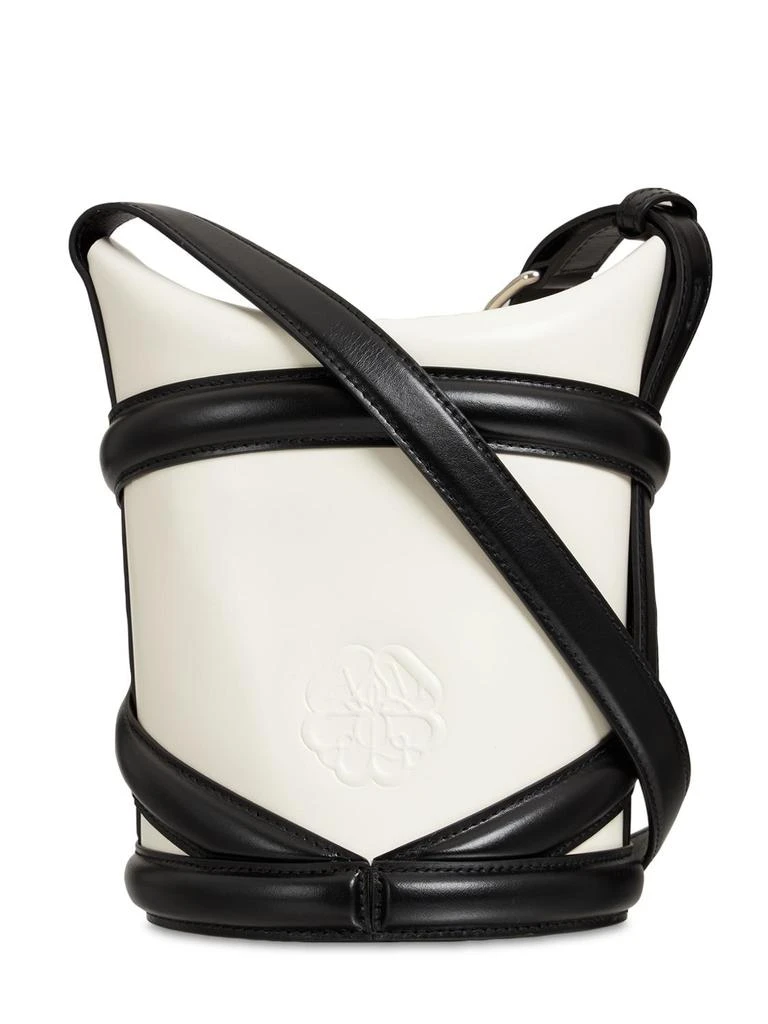 商品Alexander McQueen|The Curve Small Leather Shoulder Bag,价格¥12932,�第5张图片详细描述