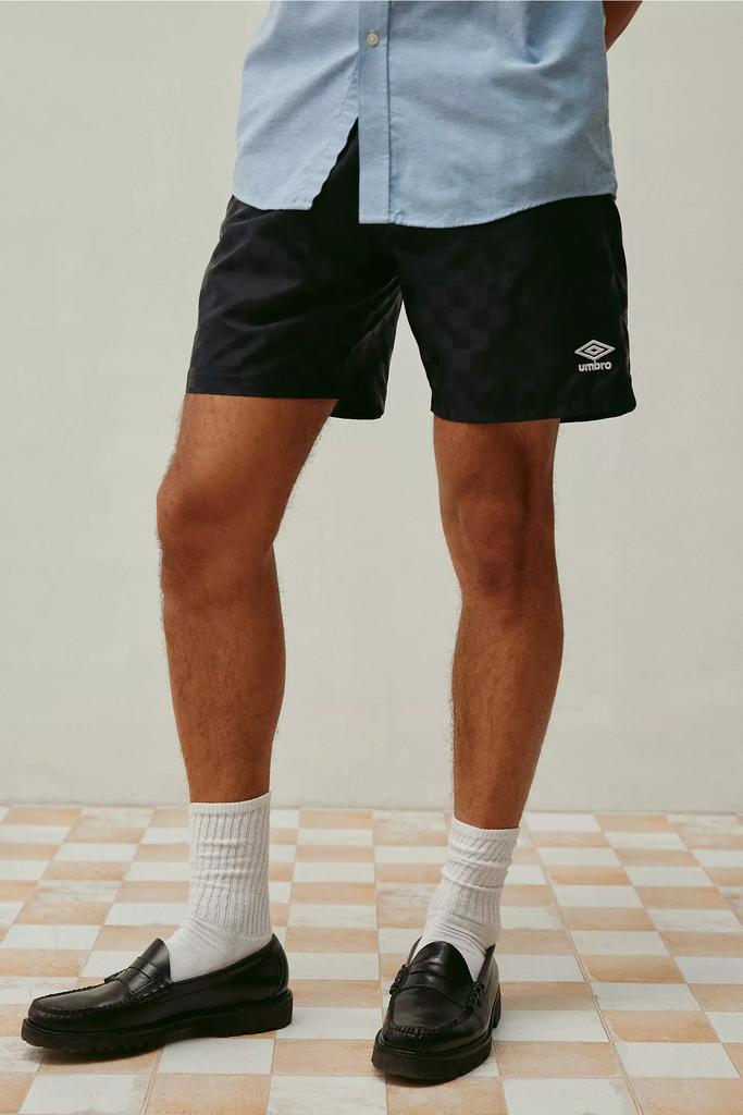 Shop Umbro Checkerboard Patterned 7” Short on Sale at