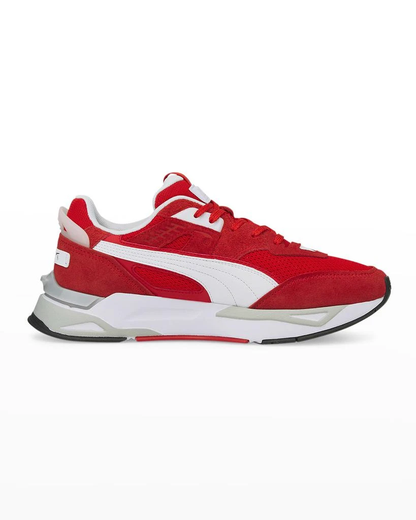 商品Puma|Men's Mirage Sport Heritage Mesh-Suede Sneakers,价格¥376,第1张图片