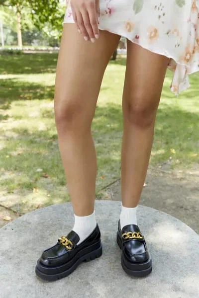 商品Jeffrey Campbell|Jeffrey Campbell Recess-PL Loafer,价格¥501,第1张图片