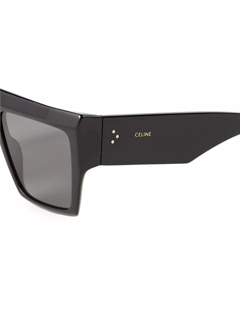 商品Celine|60MM Flat-Top Square Sunglasses,价格¥3575,第3张图片详细描述