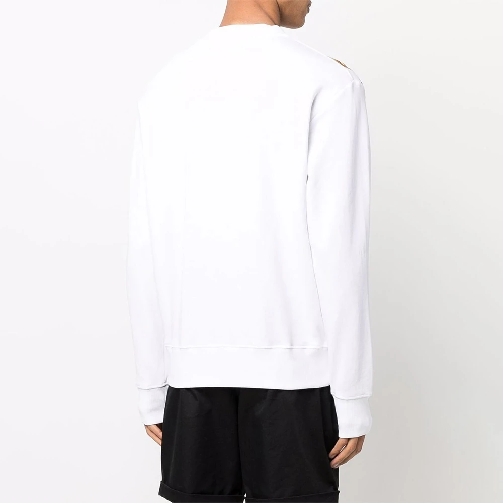 VERSACE JEANS COUTURE 男士白色棉质卫衣 72GAI3R9-FS019-G03 商品
