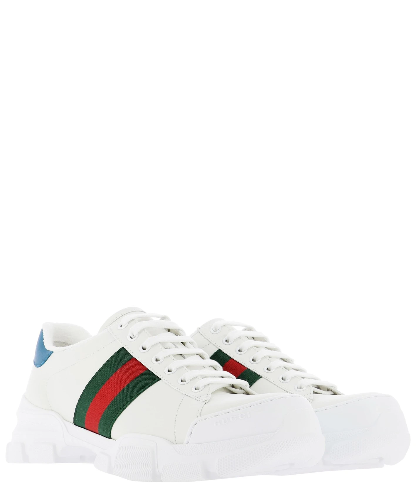 商品Gucci|Gucci 男士运动鞋 6247010FI609071 白色,价格¥6439,第4张图片详细描述