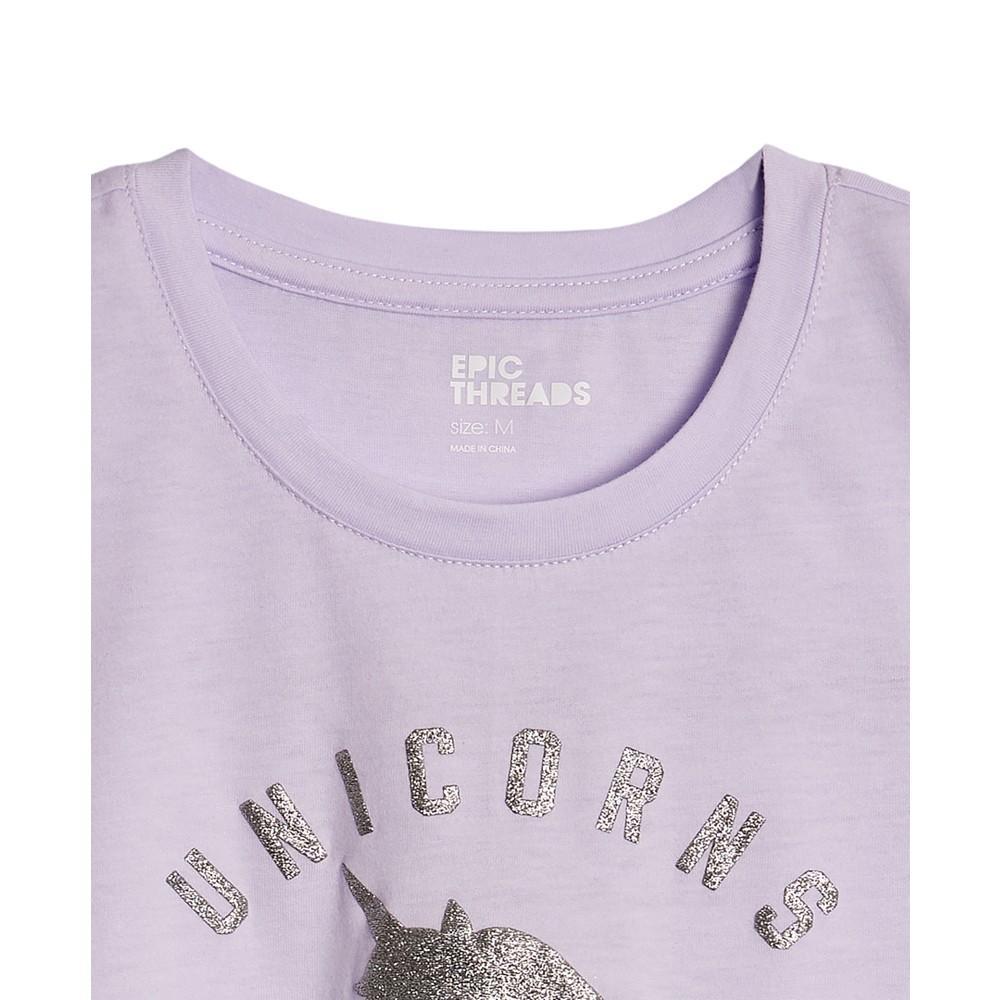 商品Epic Threads|Big Girls Short Sleeve Graphic T-shirt,价格¥118,第5张图片详细描述