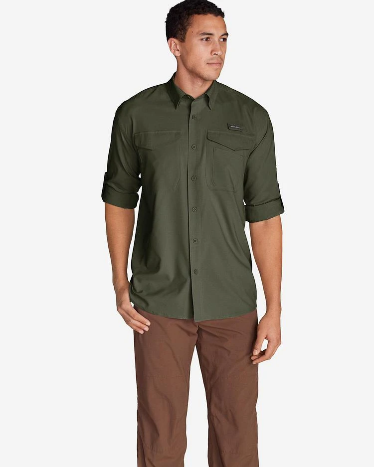 商品Eddie Bauer|Men&#39;s Ahi Long-Sleeve Shirt,价格¥313-¥447,第2张图片详细描述