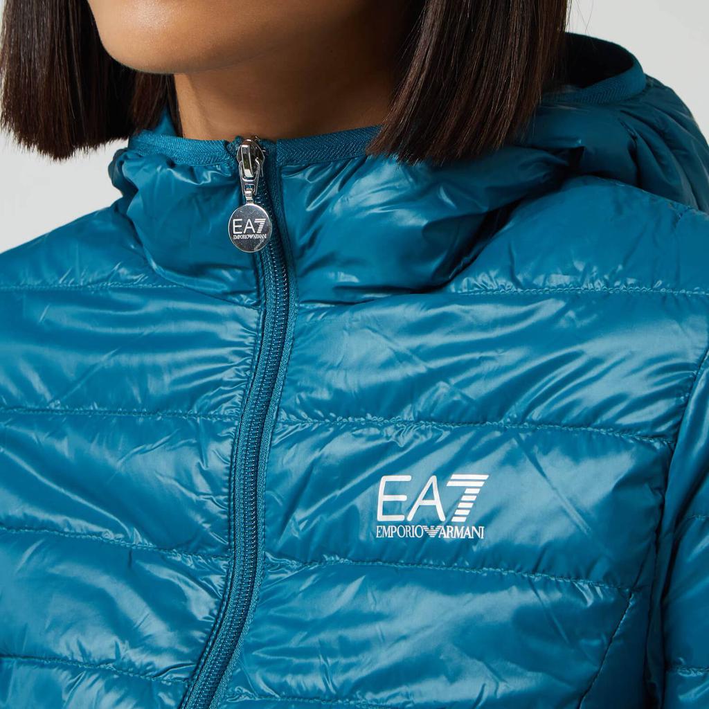 Emporio Armani EA7 Women's Train Core Lady Light Down Packable Jacket - Blue Coral商品第4张图片规格展示