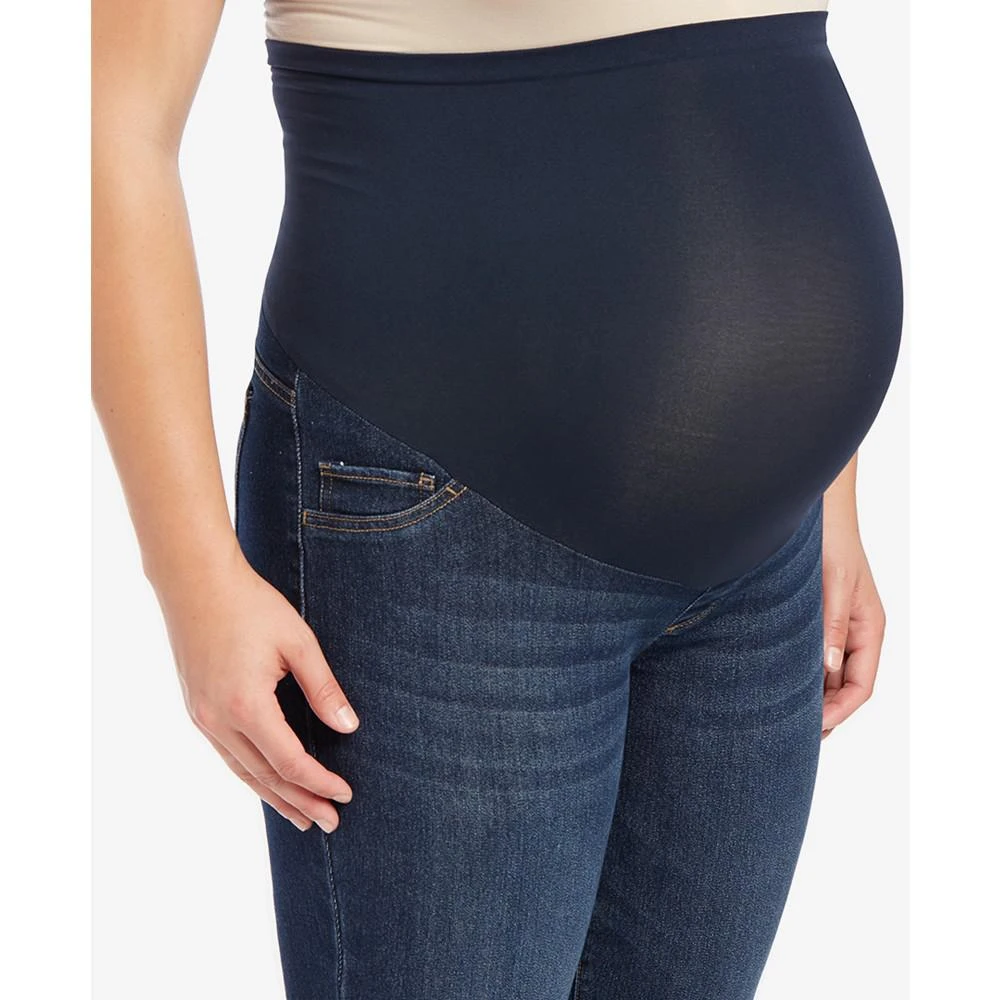 商品Motherhood Maternity|孕妇裤Motherhood Maternity Plus Size Bootcut Dark-Wash Jeans,价格¥332,第3张图片详细描述
