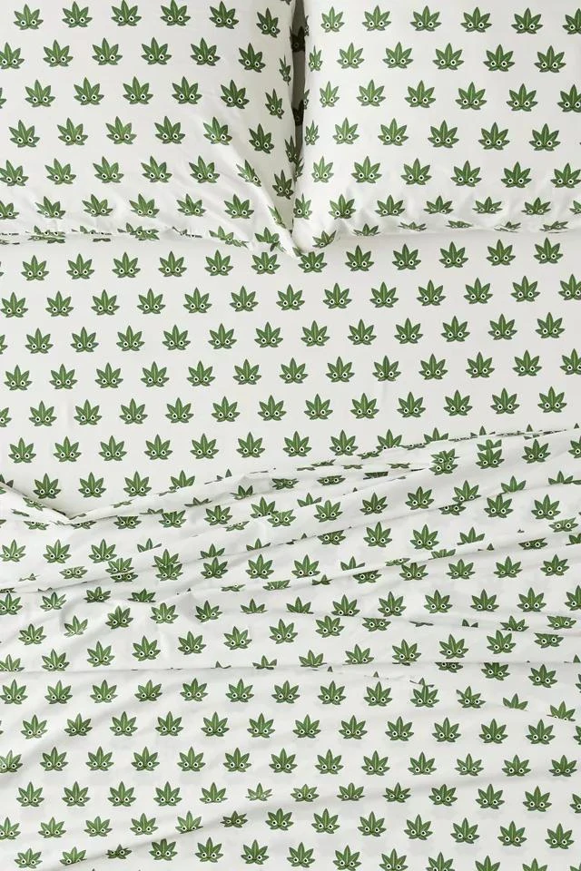 商品Urban Outfitters|Leaf Buddy Sheet Set,价格¥150,第2张图片详细描述