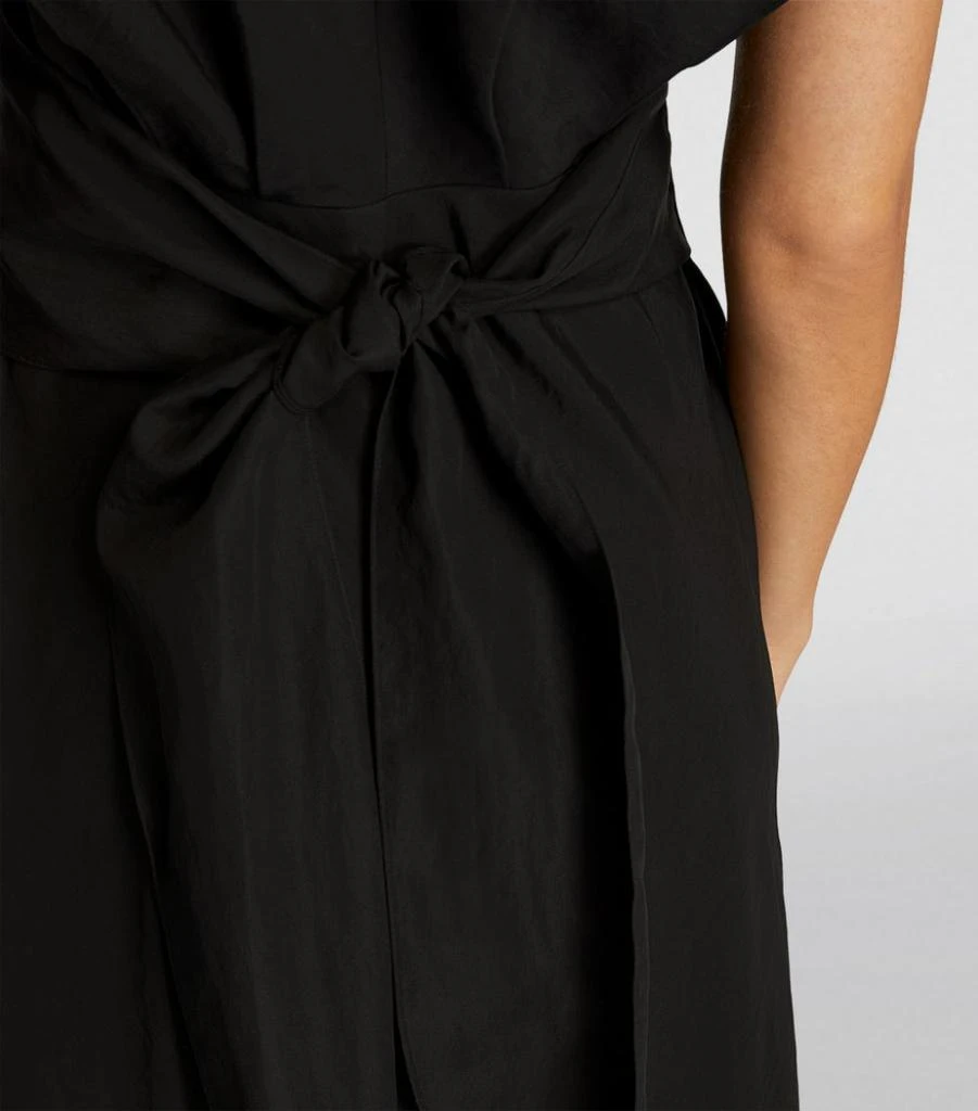 商品Vince|Tie-Back V-Neck Dress,价格¥4419,第4张图片详细描述