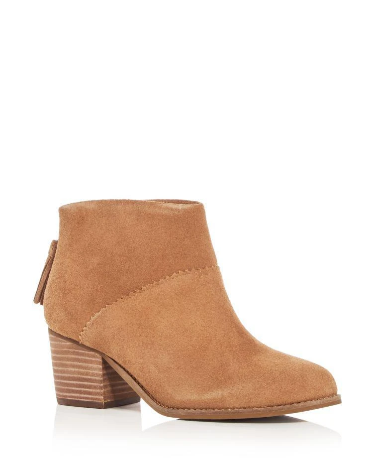 商品TOMS|Women's Leila Block Heel Booties,价格¥712,第1张图片