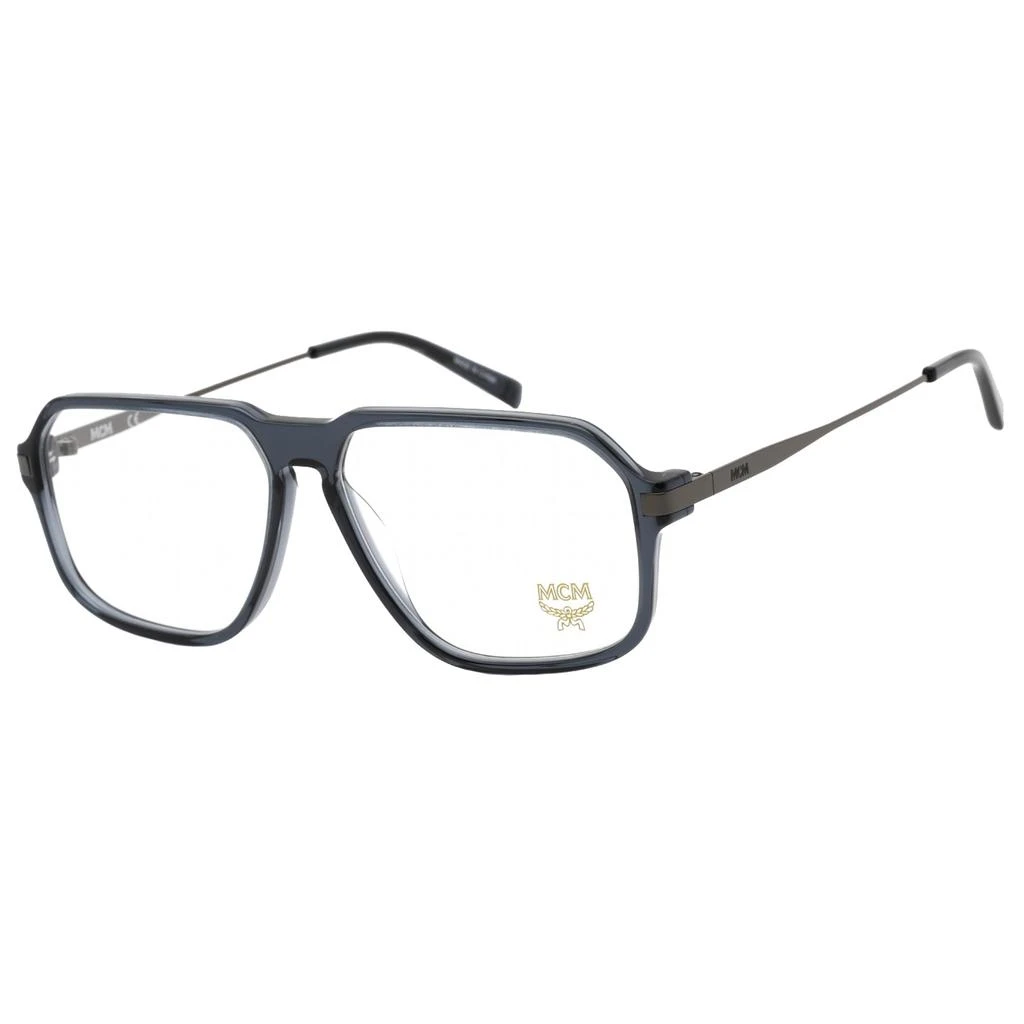商品MCM|MCM Women's Eyeglasses - Clear Demo Lens Blue Acetate/Metal Frame | MCM2706 424,价格¥378,第1张图片