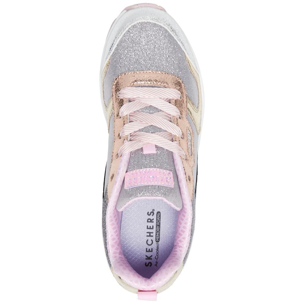 商品SKECHERS|Big Girls Uno- Metallic Remix Casual Sneakers from Finish Line,价格¥293,第7张图片详细描述