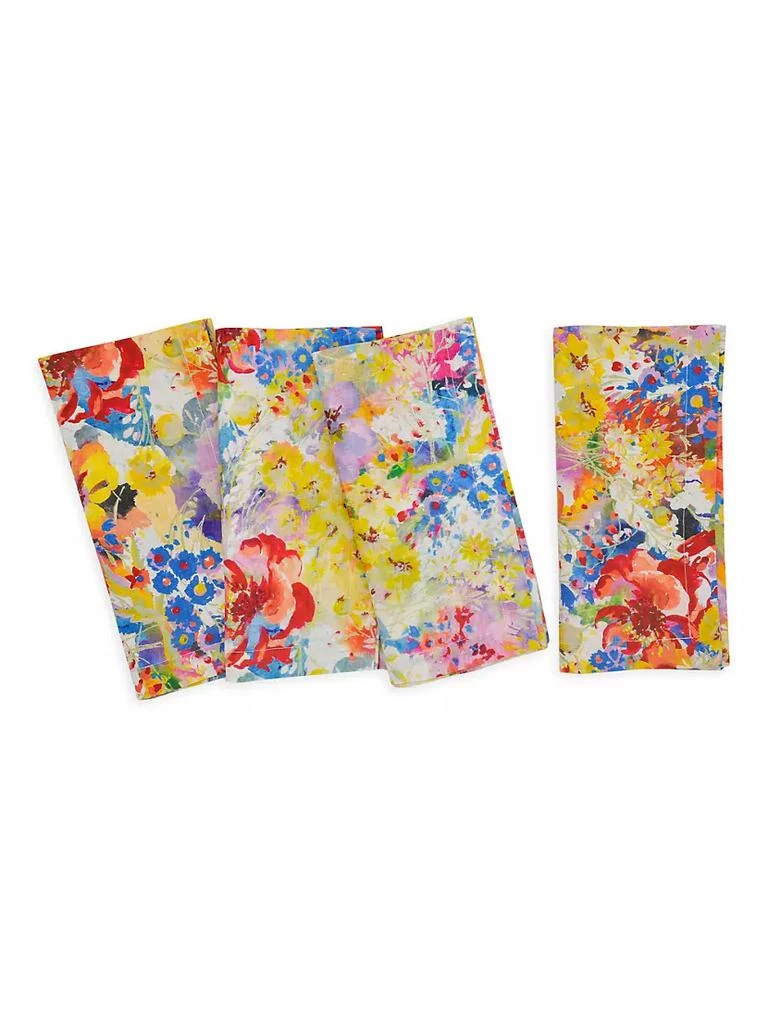 商品Tina Chen Designs|Florals Summer Garden 4-Piece Napkins Set,价格¥1007,第1张图片