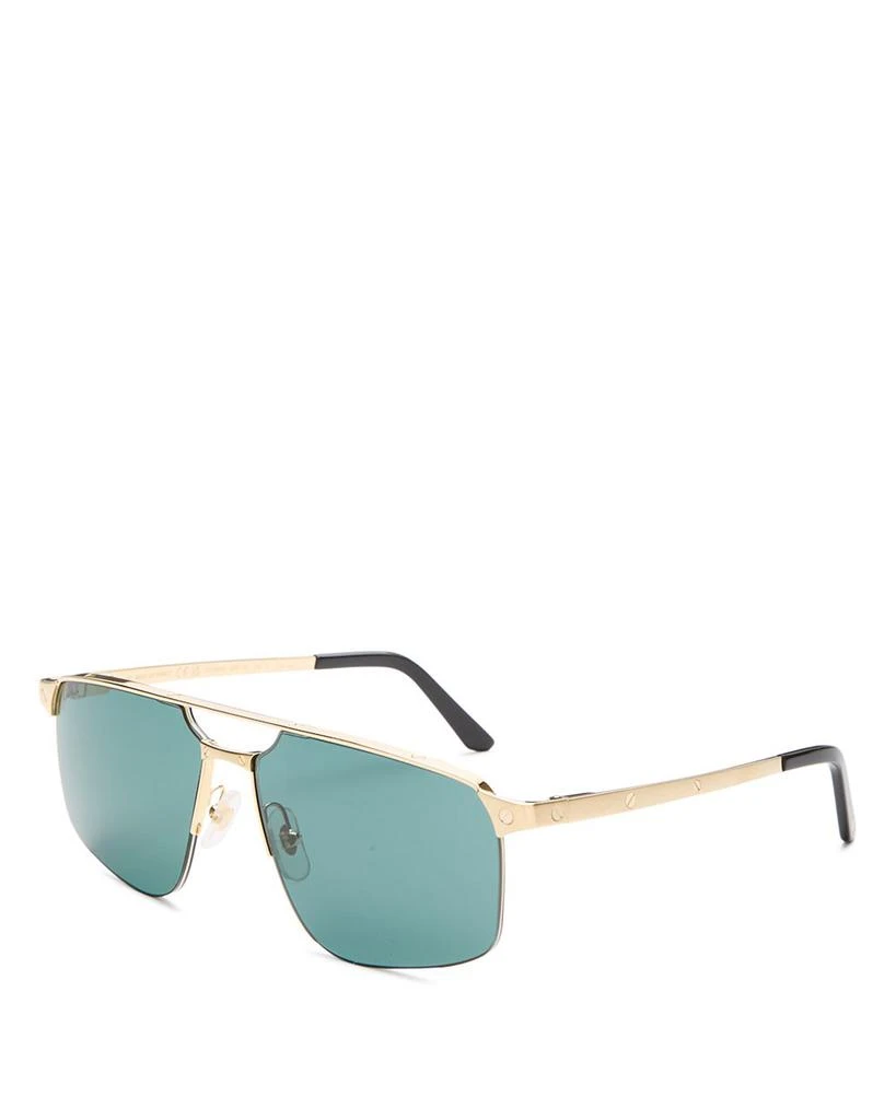 商品Cartier|Aviator Sunglasses, 60mm,价格¥9690,第1张图片