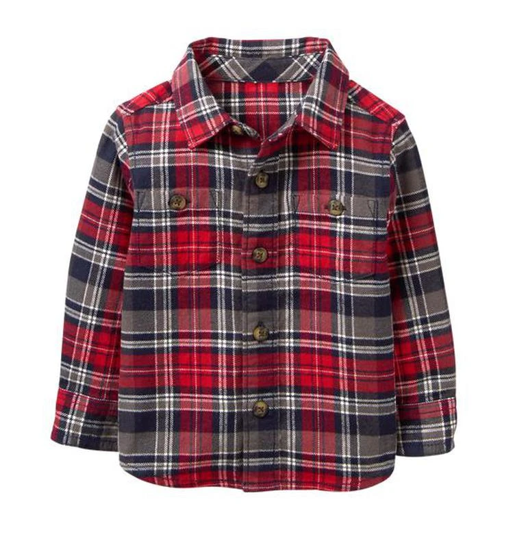 商品Gymboree|Plaid Flannel Shirt,价格¥53,第1张图片