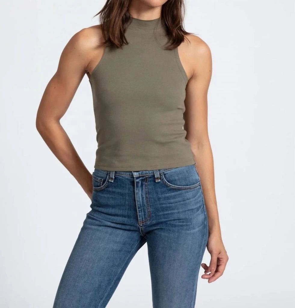 商品ASKK NY|Askk Ny - Ribbed Mock Neck Tank,价格¥526,第1张图片