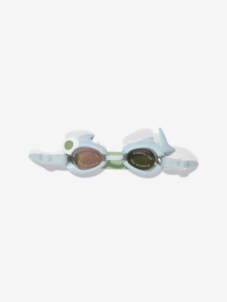 商品Sunnylife|Kids Shark Tribe Mini Swim Goggles in Blue,价格¥99,第1张图片