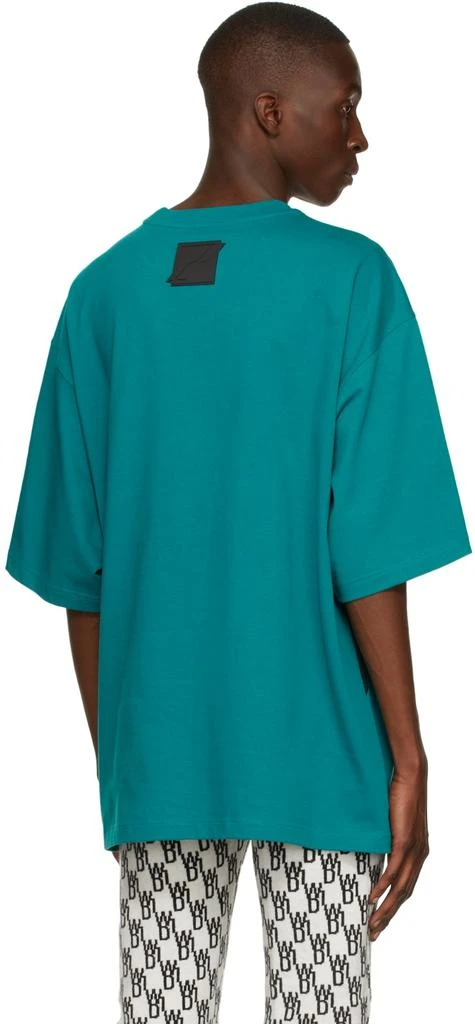 商品We11done|Blue Big Logo T-Shirt,价格¥760,第3张图片详细描述