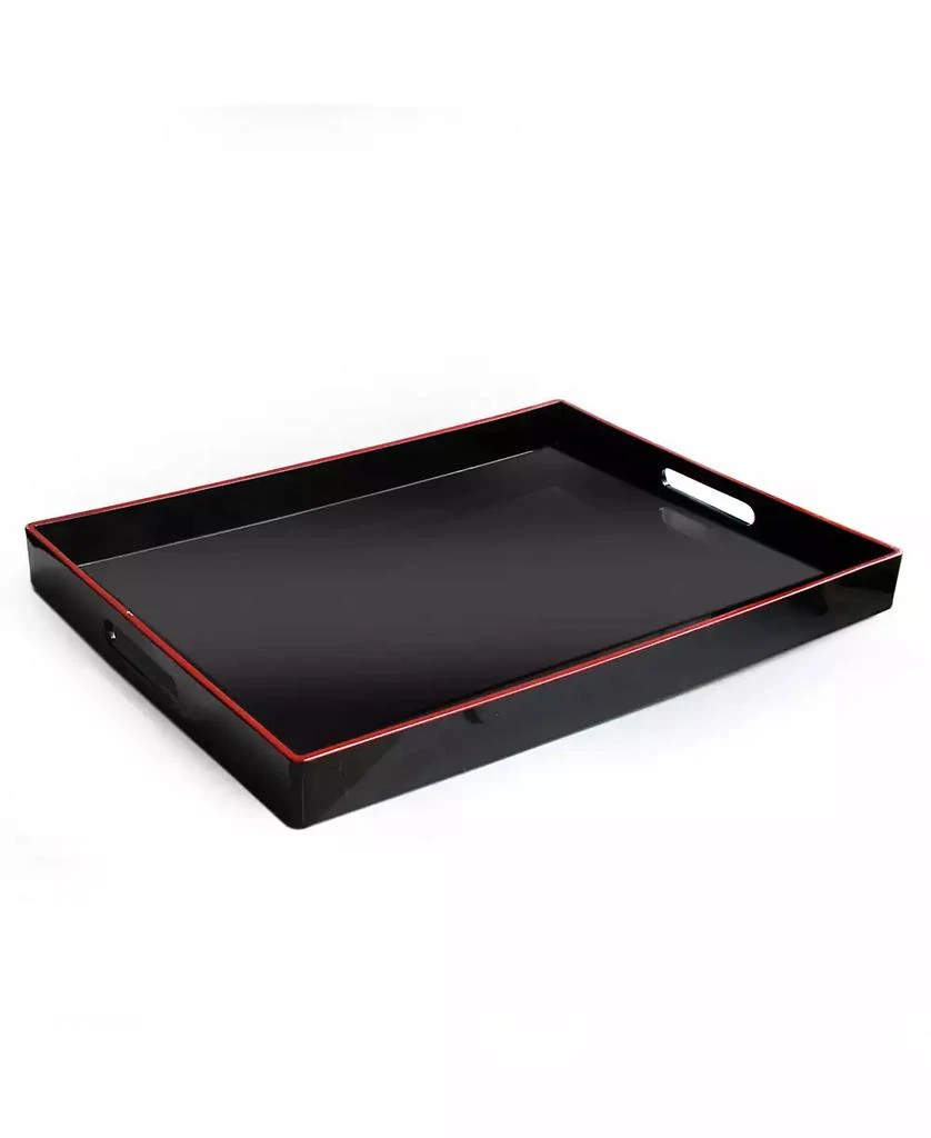 商品American Atelier|Angular Tray with Handles, 14" x 19",价格¥346,第1张图片