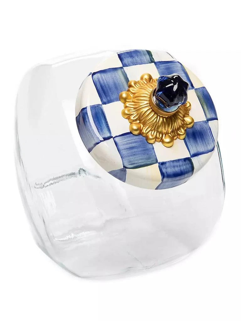 商品MacKenzie-Childs|Royal Check Sweets Jar,价格¥442,第1张图片