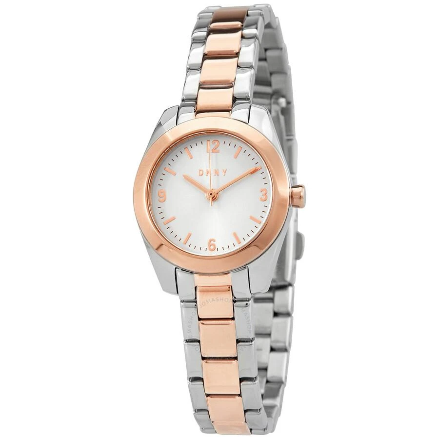 商品DKNY|Nolita Stainless Steel Quartz Silver Dial Ladies Watch NY2923,价格¥635,第1张图片