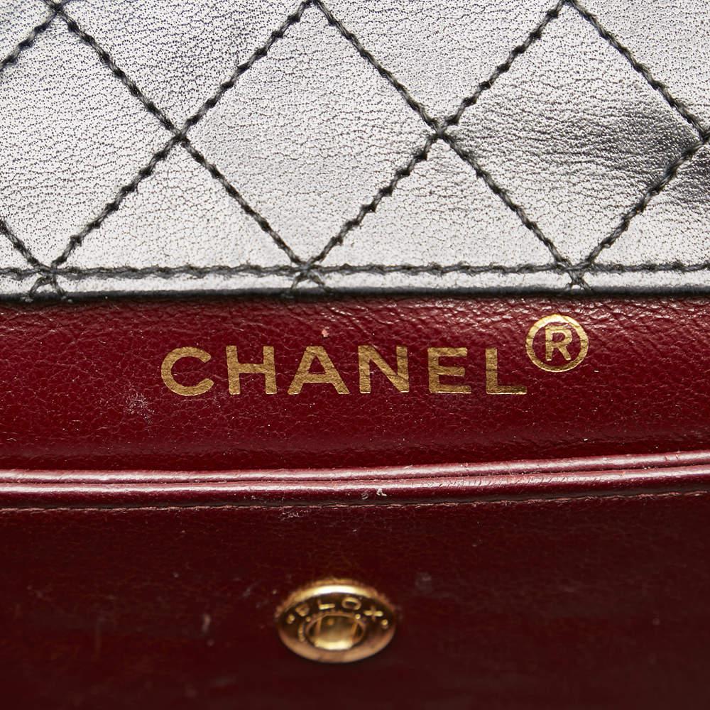 Chanel Black Timeless CC Lambskin Leather Flap Bag商品第7张图片规格展示