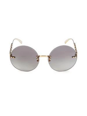 商品Versace|59MM Round Sunglasses,价格¥1267,第1张图片