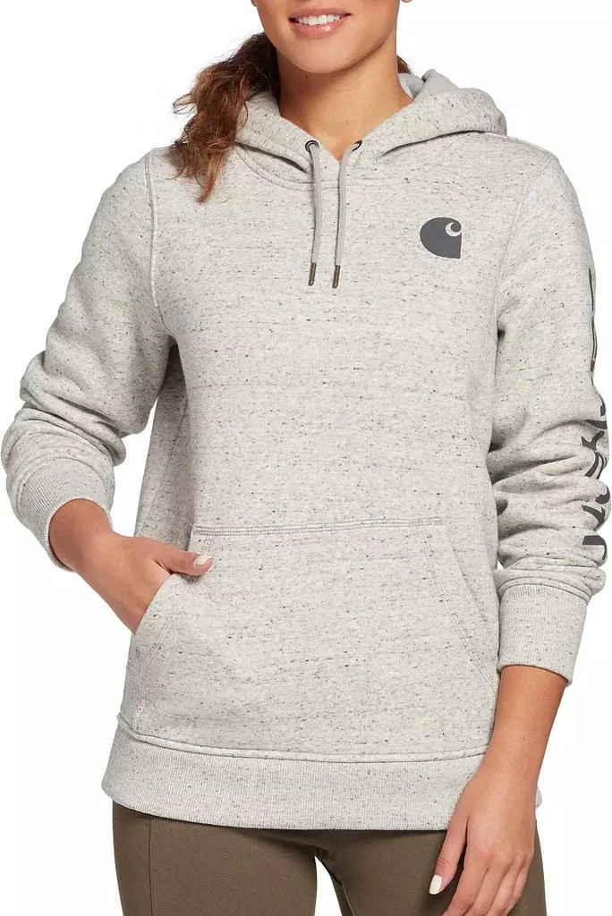 商品Carhartt|Carhartt Women's Clarksburg Graphic Sleeve Hoodie,价格¥453,第1张图片