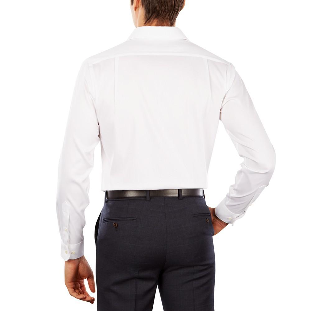 商品Tommy Hilfiger|Men's Fitted TH Flex Performance Solid Dress Shirt,价格¥215,第6张图片详细描述