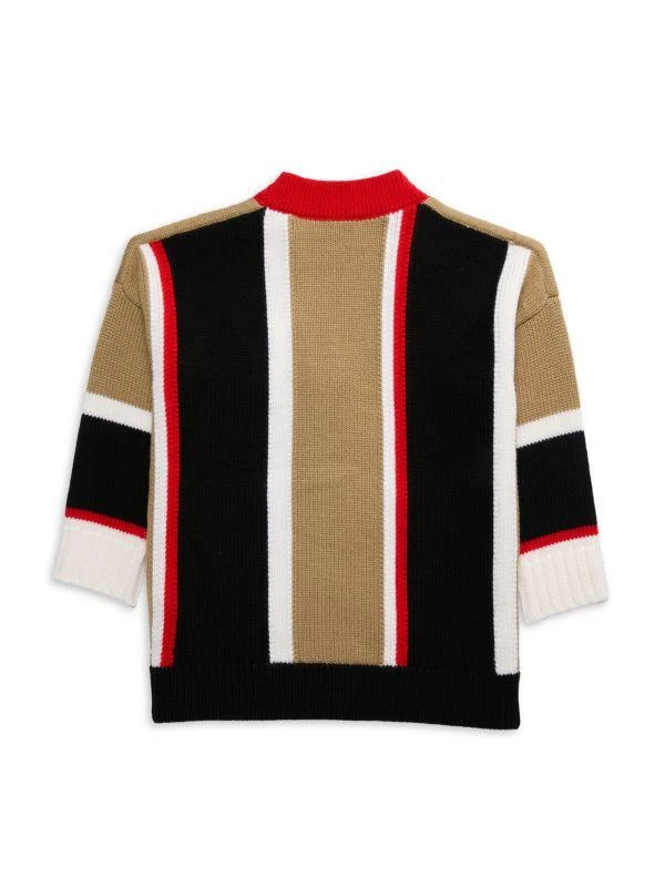 商品Burberry|Little Boy's & Boy's Wool Cardigan,价格¥2959,第2张图片详细描述