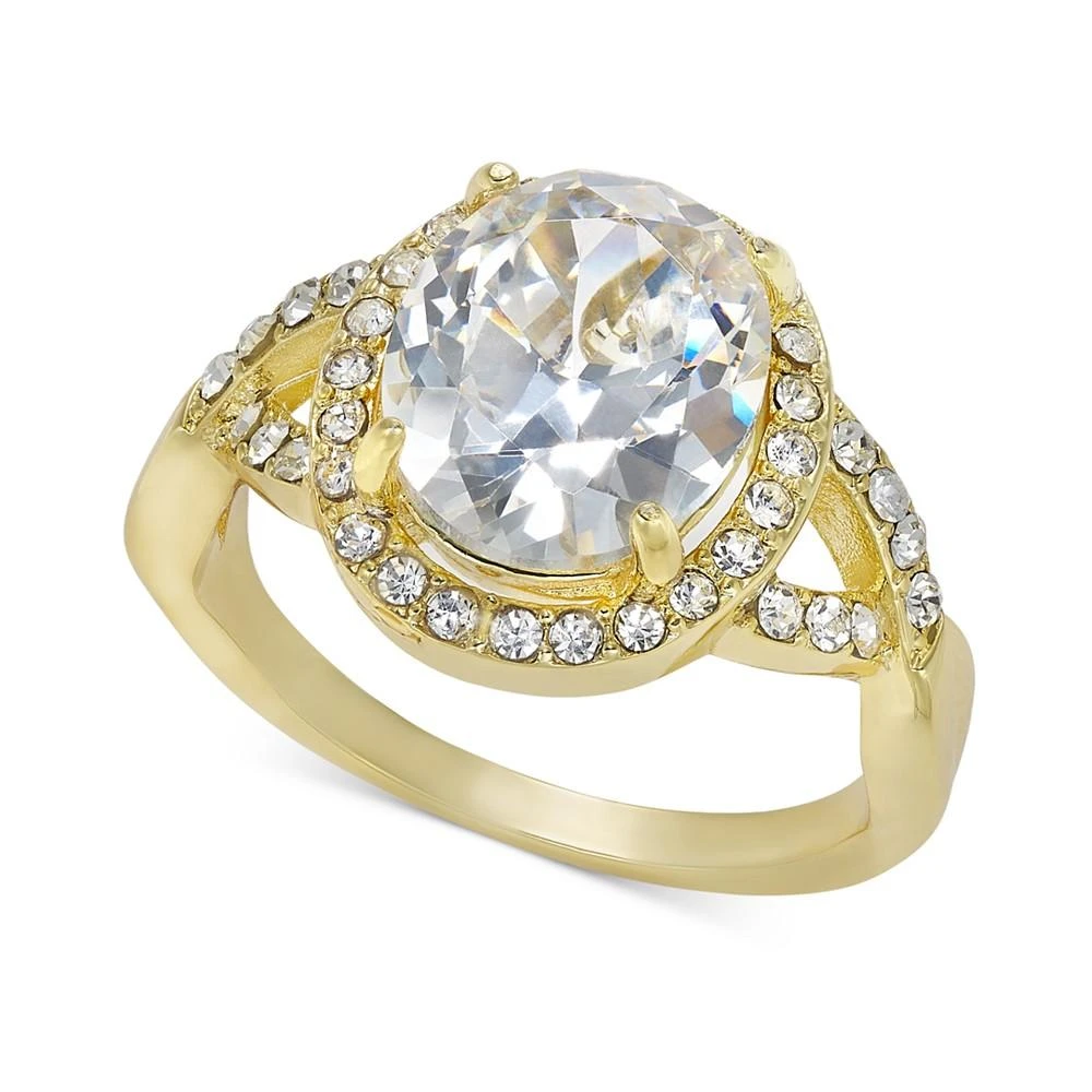 商品Charter Club|Gold-Tone Crystal Twist Band Ring, Created for Macy's,价格¥223,第1张图片
