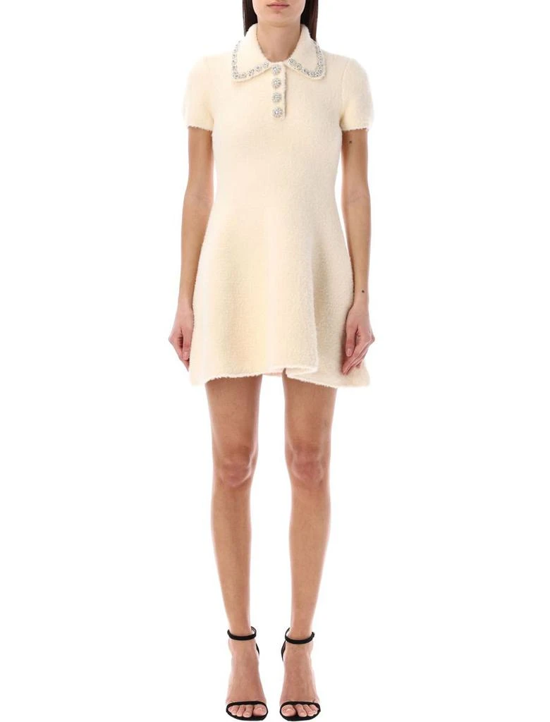 商品Self Portrait|SELF-PORTRAIT Soft knit mini dress,价格¥2912,第1张图片