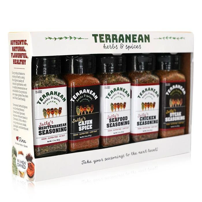 商品Terranean Herbs|Mediterranean Spices, Set of 5,价格¥290,第3张图片详细描述