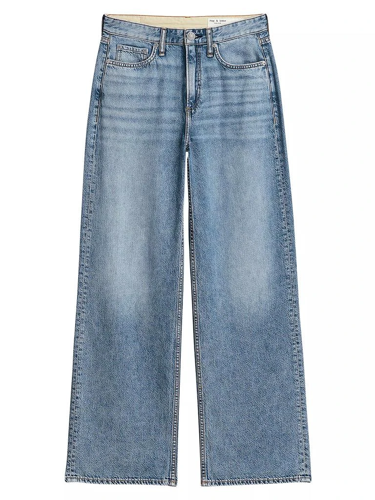 商品Rag & Bone|Featherweight Logan Wide-Leg Jeans,价格¥2085,第1张图片