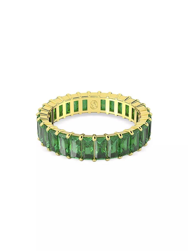 商品Swarovski|Matrix Goldtone-Plated Ring,价格¥1115,第1张图片