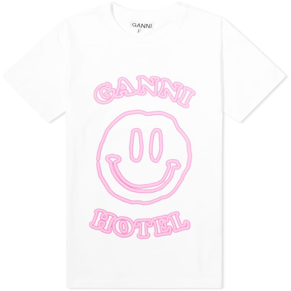 GANNI Smile Print Tee商品第1张图片规格展示