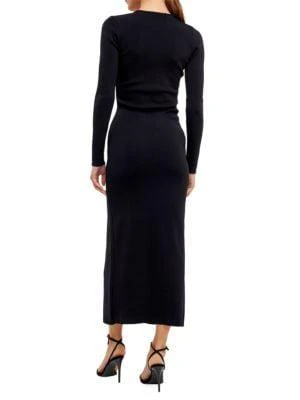 商品Endless Rose|Cut Out Long Sleeve Midi Dress,价格¥567,第2张图片详细描述