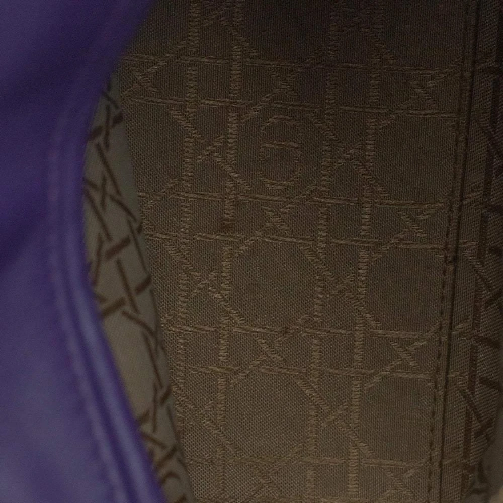 Dior  Purple Leather Small Cannage Lady Dior Tote Bag  商品