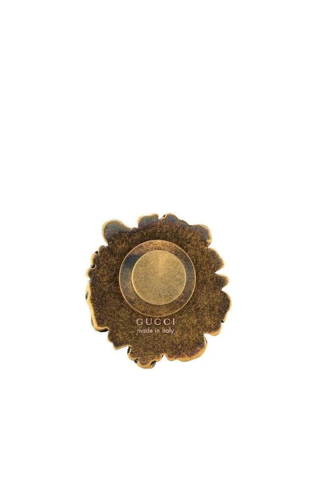 商品Gucci|Lion Embellished Brooch,价格¥4308,第3张图片详细描述