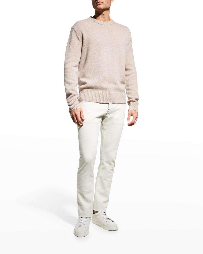 Men's Cashmere Knit Sweater商品第3张图片规格展示