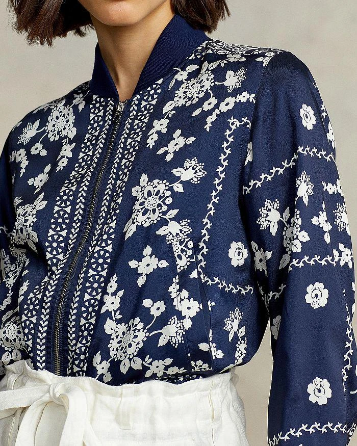 商品Ralph Lauren|Printed Bomber Jacket,价格¥1773,第5张图片详细描述