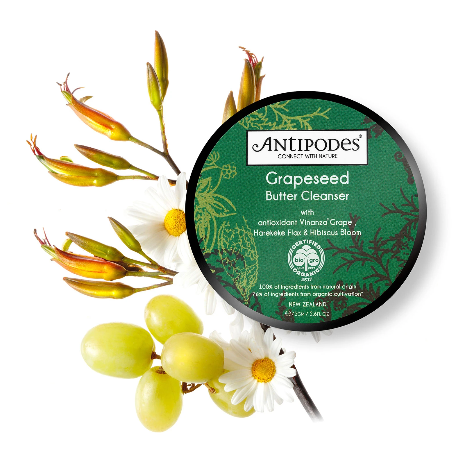 Antipodes 安媞珀 有机葡萄籽抗氧化洁面膏 75g 商品