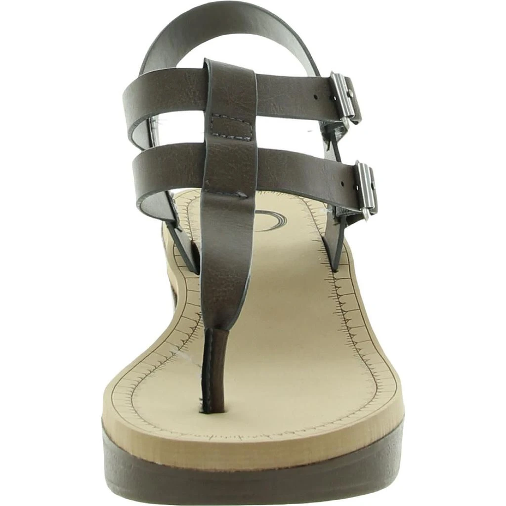 商品Journee Collection|Journee Collection Womens Thong Slingback Wedge Sandals,价格¥85,第3张图片详细描述